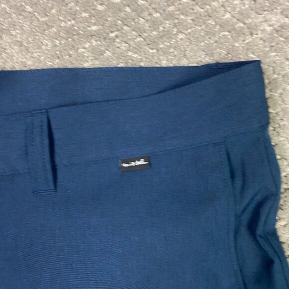 NWOT Travis Mathew Beck Shorts Men's 40 Blue Stretch Golf 1MY726 - Picture 3 of 12
